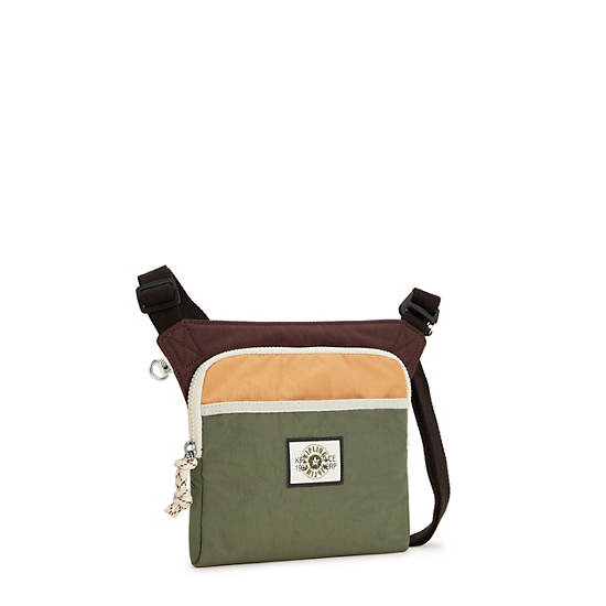 Kipling Almiro Crossbodytassen Olijfgroen | BE 1055OK